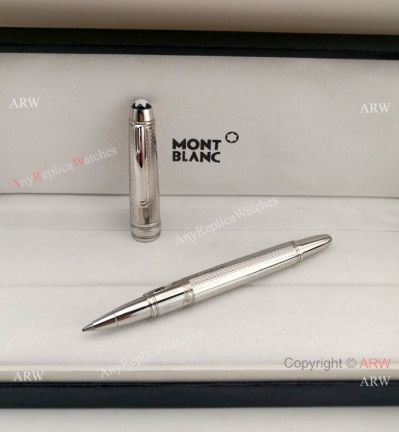 Copy Mont Blanc Meisterstuck Silver Chain Rollerball - Mini Size